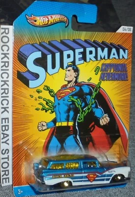 HOT WHEELS SUPERMAN KRYPTONITE NEVERMORE! 8 CRATE 04/06 (MATTEL) NEW UNOPENED - image 1 of 2