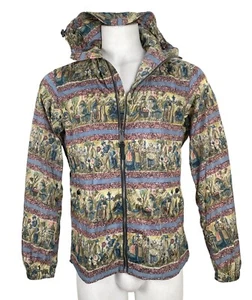 NEW $850 BURBERRY FULLERTON PACKABLE WINDBREAKER JACKET! LUXURY ARTISAN PRINT - Picture 1 of 3
