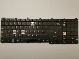 Toshiba Satellite/Pro C650 L650 L660 C660 L670 L675D C650D L650D L750 single key - Picture 1 of 12