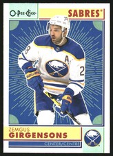 2022-23 O-Pee-Chee Retro #396 Zemgus Girgensons