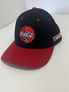 Gorra Coca Cola Vintage Snapback Refresco Oficial de Nascar Hecha en EE. UU. DE COLECCIÓN - Imagen 1 de 6