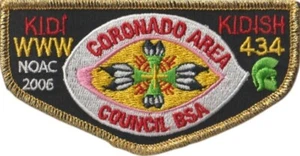 Kidi-Kidish Lodge 434 Coronado Area Council KS 2006 NOAC Flap GMY Bdr (AR5651) - Picture 1 of 1