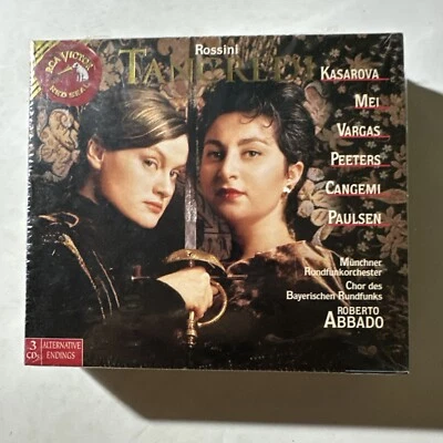 Rossini Tancredi. Like New 3CD Box set With Book.  Foto 1 de 3