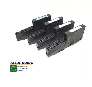 4 Stück Siemens Simatic S7 ET200S 4xDI DC24V 6ES7 131-4BD01-0AA0 mit Terminal - Picture 1 of 3