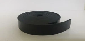 NEOPRENE RUBBER ROLL 1/4 THK X 6 " WIDE x 20 ft LONG 60 DURO FREE SHIPPING - Picture 1 of 3