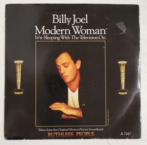 Billy Joel Modern Woman Single 7" UK 1986 - Picture 1 of 3