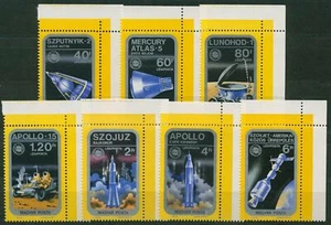 Hungría 1975 Viaje Espacial Apolo/Soya 3046/52 A Esquina 2 MNH. - Imagen 1 de 1