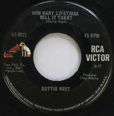 Country 45 Chet Atkins - How Many Lifetimes Will It Take? / What'S Come Over My - Image 1 of 2