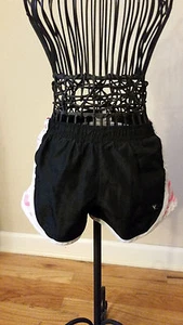 Girls XS (4-5) Danskin Black/Pink Zebra Running Shorts - Picture 1 of 3
