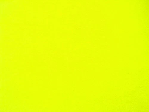 Bright  yellow Fleece Solid Polar Fleece Fabric  By The Yard 60" Wide Blankets - Image 1 of 1