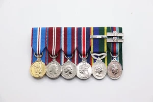 Goldener Diamant Platin Jubiläum Krönung Effizienz & VRSM Miniatur Medaillen - Bild 1 von 2