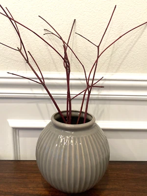 NUEVO - IKEA VANLIGEN Jarrón Gris 7" 104.518.41 Foto 1 de 2