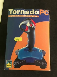 Logic 3 Tornado PC Palanca de Mando Controlador Vintage Msdos Windows 95 Nuevo - Imagen 1 de 6