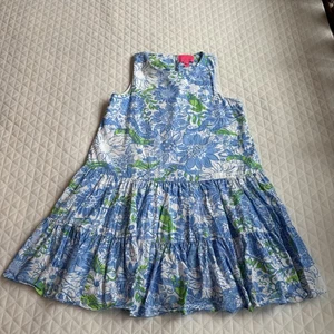 Lilly Pulitzer Trina Popeline Swing Kleid Suns Out Frenchie Blau Gr. S Preppy - Bild 1 von 15