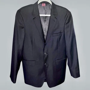 Seven 26 Jacket Mens 40R Slim Dark Gray Super 130s Merino Wool Colombia Career - Picture 1 of 11