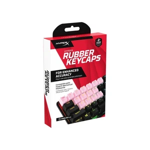 Rubber Keycaps – Gaming Accessory Kit, 19 Keys, English (US) Layout, Pink - Picture 1 of 9