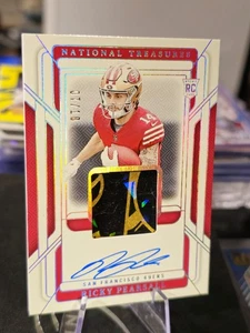 2024 Panini National Treasures Gloves Signature #RGS-RPL Ricky Pearsall #7/10🔥 - Bild 1 von 6