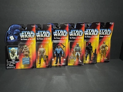 Kenner Star Wars Poder de la Fuerza Lote de 5 Figuras De Colección 1995 Foto 1 de 4