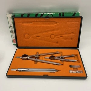 Vintage K+E Keuffel & Esser - Apollo Drawing Instrument Set 550449 West Germany - Picture 1 of 6