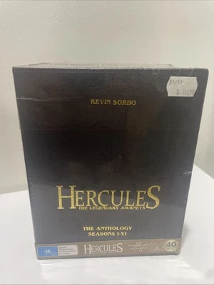 Hercules: The Legendary Journeys Anthology Seasons 1-6 Leather Book Box Set, DVD - image 1 of 4
