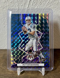 Peyton Manning 2022 Panini Mosaic #87 Genesis Mosaic Prizm SSP Colts  - Imagen 1 de 2