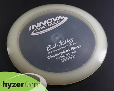 Innova BRAND NEW CHAMPION FELDBERG BOSS "0" TURN 170.1g OOP/RARE Hyzer Farm N15 - Image 1 of 2