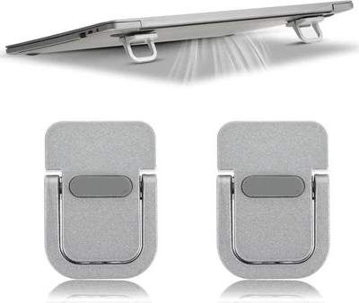 2 pcs Keyboard Riser - Portable Laptop feet - Foldable Anti-Slip Design -...  - Image 1 of 4