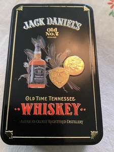 JACK DANIEL’S ALT Nr. 7 TENNESSEE WHISKEY DOSE MINIATUR FLASCHEN LEER - Bild 1 von 7