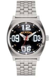 New Nixon Time Teller Fisheye Staintless Steel / Black Dial Watch - Picture 1 of 1