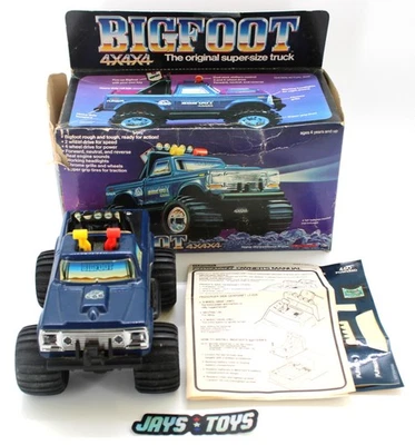 Camión motorizado Bigfoot 4x4x4 1983 Playskool de colección probado funcionando Foto 1 de 4