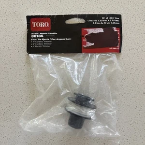 Carrete de repuesto para recortadora eléctrica Toro 88185 10 pies de línea de 0,065" blanco nuevo - Imagen 1 de 2