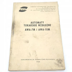 Documentazione tecnica operativa FATO AW-10M WA-7M - Foto 1 di 4