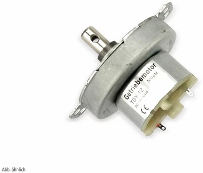 Gleichstrom-Getriebemotor TDY-12, 12 V-, 0,18 A, 15 U/min - Bild 1 von 4