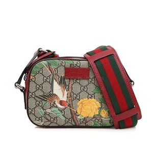 Gucci Limited Tian Flower Supreme GG Logo Crossbody Bag 450948 68317487 - Picture 1 of 8