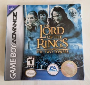 LIMPIO Señor de los Anillos Dos Torres Nintendo Gameboy Advance GBA SELLADO DE FÁBRICA - Imagen 1 de 6