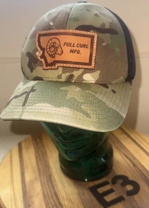 FABRICACIÓN COMPLETA DE RIZOS, HAMILTON MT, SOMBRERO CAMUFLAJE Y CORREA NEGRA, EN MUY BUENA CONDICIÓN E3 - Imagen 1 de 3