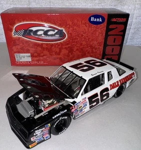 1/24 RCCA nascar 1987 Ernie Irvan #56 Earnhardt Chevrolet Action Bank - Imagen 1 de 11