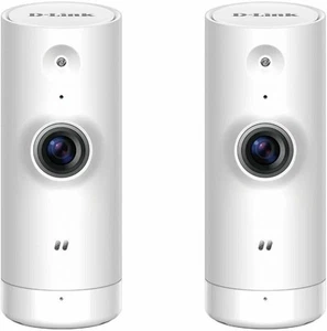 D-Link WiFi Security Camera HD, Mini Indoor, 2-Pack, Cloud Recording, Motion... - Picture 1 of 6