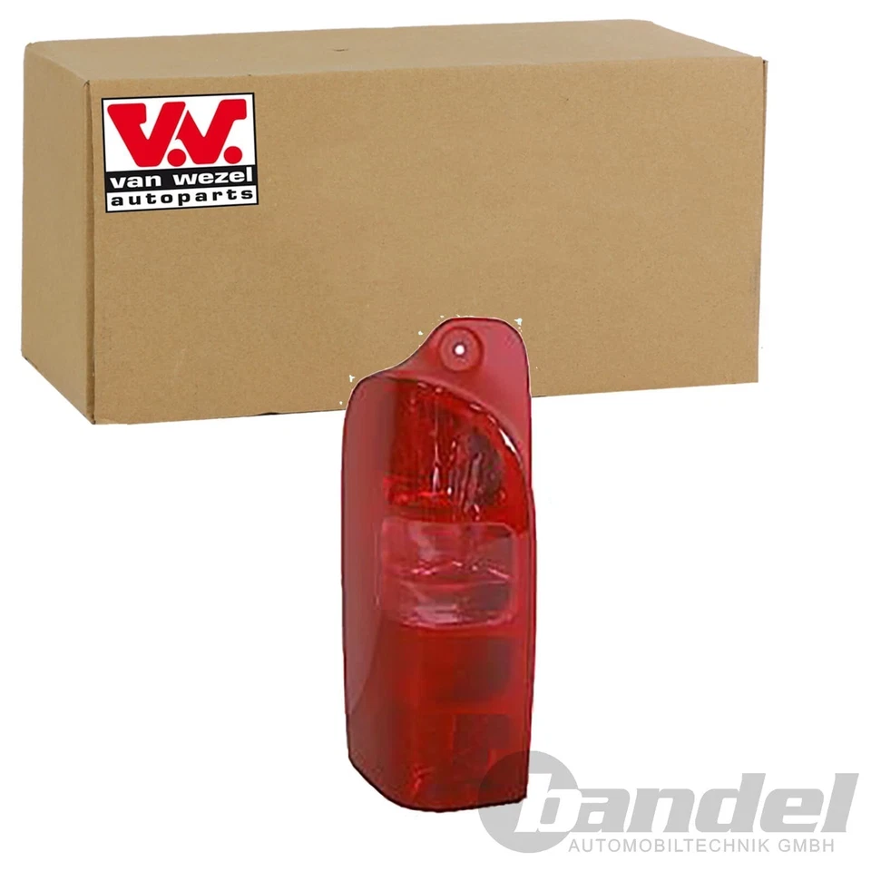 VAN WEZEL Lampada Posteriore Fanale SX Adatto A per Opel Movano Renault Master - Immagine 1 di 2