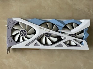 Yeston AMD Radeon RX9070XT RX 9070 XT Sakura 16GB OC GDDR6 Graphics card - Bild 1 von 2