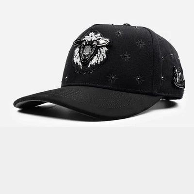 BIGG Boss OVEJA NEGRA Gorra Negra Contti Belik Sombreros Snapback Sombrero Foto 1 de 4