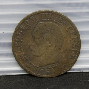 1854 A France 5 Centimes - Picture 1 of 2