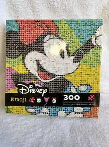 Disney Minnie Mouse Emoji Jigsaw Puzzle 300 Oversized Pieces New & Sealed - Picture 1 of 7