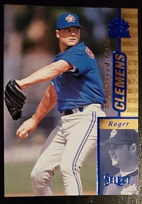  1997 Select   Registered Gold #24   Roger Clemens Blue  Team: Toronto Blue Jays - Image 1 of 3
