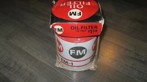 Vintage Fedmart Oil Filter Ultra Rare Fed Mart - Picture 1 of 9