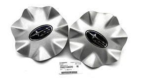 2PCS 28821XA020 NEW GENUINE ALLOY WHEEL CENTRE CAP FOR SUBARU TRIBECA B9 2006-14 - Picture 1 of 7