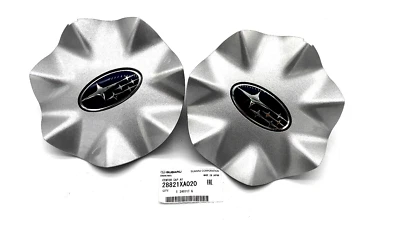 2 PIEZAS 28821XA020 TAPA CENTRAL DE LLANTA DE ALEACIÓN GENUINA NUEVA PARA SUBARU TRIBECA B9 2006-14 Foto 1 de 4
