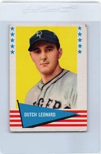 Fleer #121 1961 Dutch Leonard Dodgers muy buen estado/ex *1120 - Imagen 1 de 2