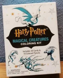 SEALED Harry Potter Magical Creatures Coloring Kit by Running Press - Picture 1 of 3