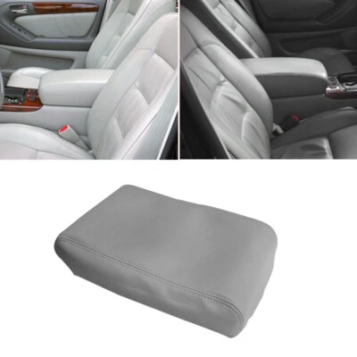 Reposabrazos de consola central gris caja de cuero para Lexus GS300 GS400 GS430 1999-2004 Foto 1 de 4